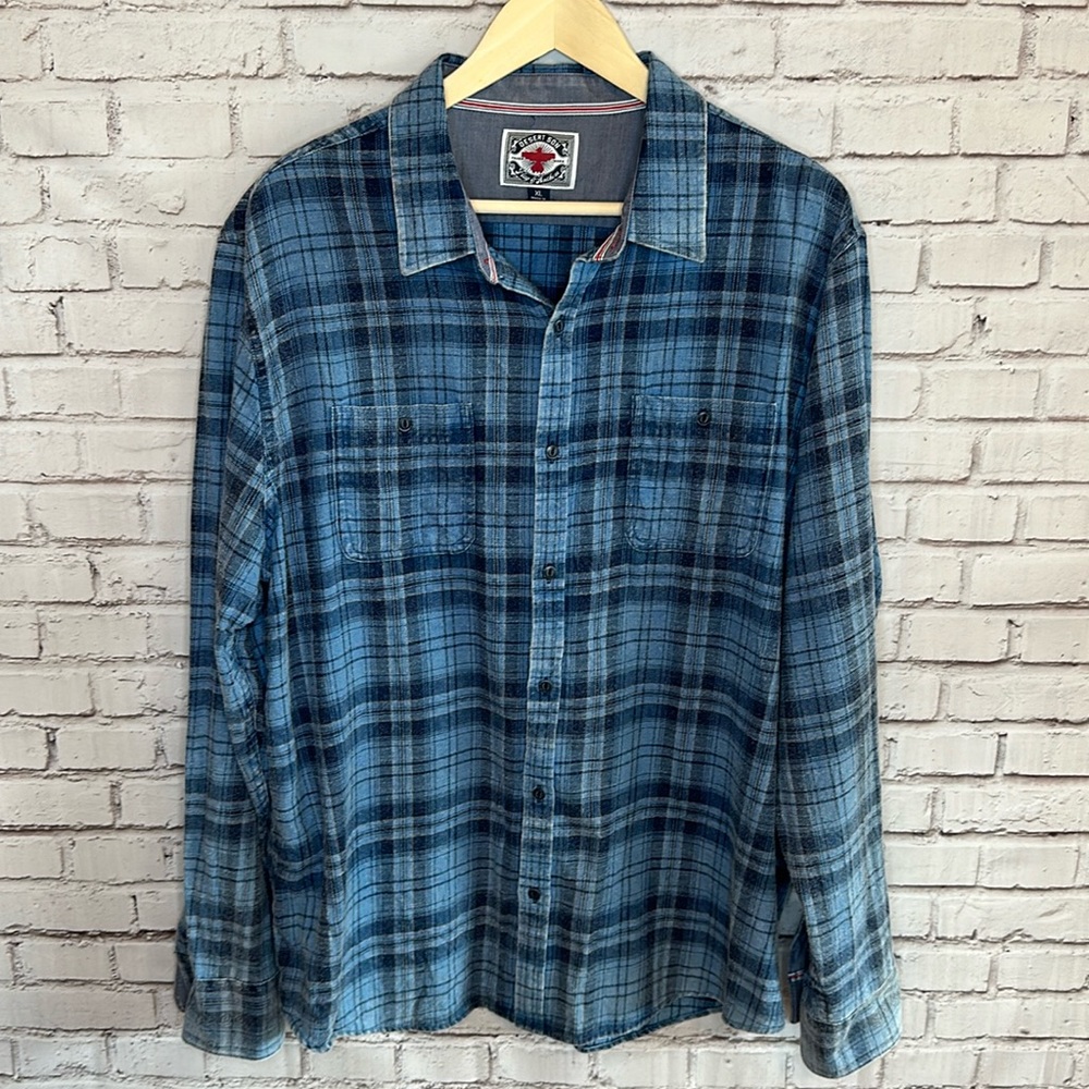 Flag & Anthem / Desert Son Eaton Vintage Wash Flannel | Sz XL